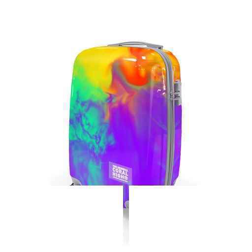 چمدان چرخ دار پلی کربنات کابین سایز34*24*24یایگان کد16536